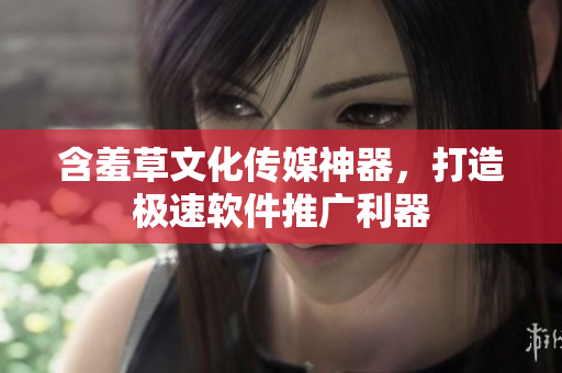 含羞草文化传媒神器，打造极速软件推广利器