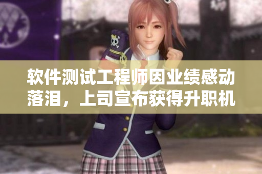 软件测试工程师因业绩感动落泪，上司宣布获得升职机会