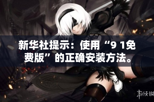 新华社提示：使用“9 1免费版”的正确安装方法。