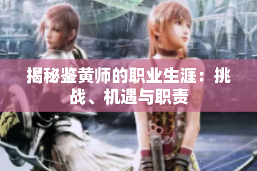 揭秘鉴黄师的职业生涯：挑战、机遇与职责