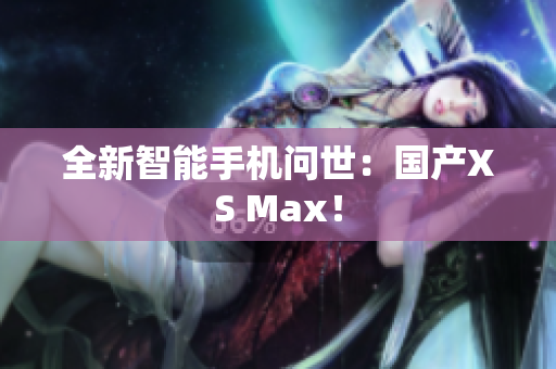 全新智能手机问世：国产XS Max！