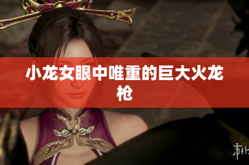 小龙女眼中唯重的巨大火龙枪