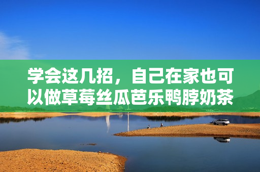 学会这几招，自己在家也可以做草莓丝瓜芭乐鸭脖奶茶
