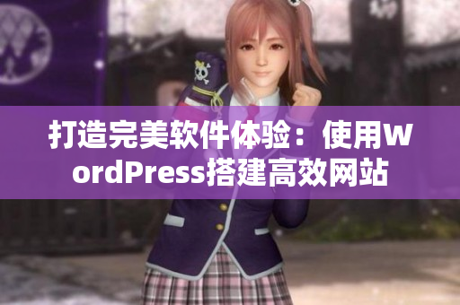 打造完美软件体验：使用WordPress搭建高效网站