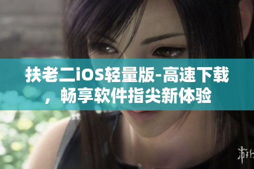 扶老二iOS轻量版-高速下载，畅享软件指尖新体验