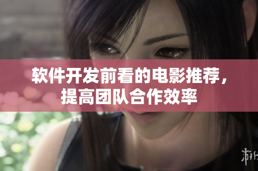 软件开发前看的电影推荐，提高团队合作效率