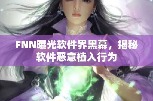 FNN曝光软件界黑幕，揭秘软件恶意植入行为