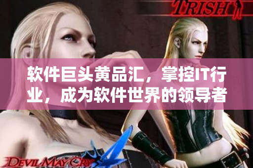 软件巨头黄品汇，掌控IT行业，成为软件世界的领导者