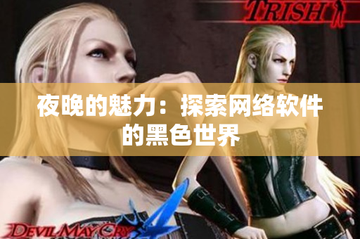 夜晚的魅力：探索网络软件的黑色世界