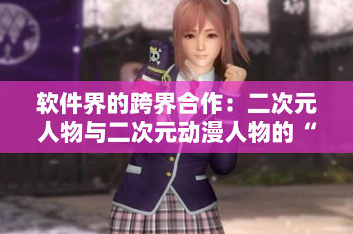 软件界的跨界合作：二次元人物与二次元动漫人物的“软”联盟