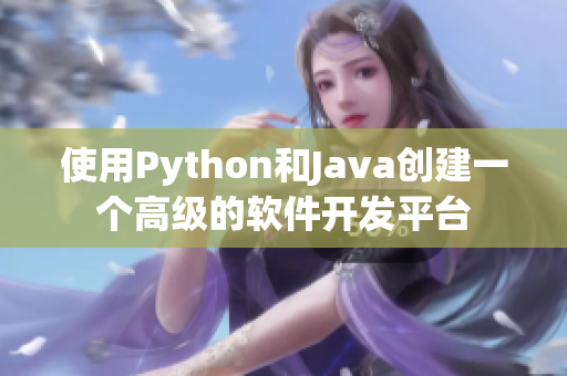 使用Python和Java创建一个高级的软件开发平台