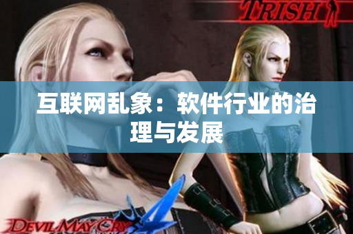 互联网乱象：软件行业的治理与发展