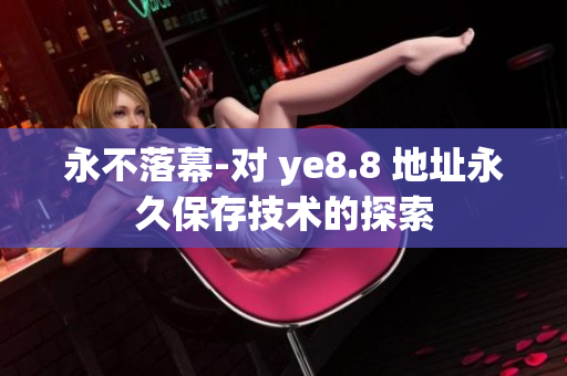 永不落幕-对 ye8.8 地址永久保存技术的探索