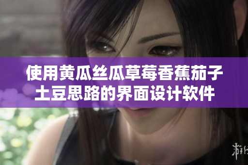 使用黄瓜丝瓜草莓香蕉茄子土豆思路的界面设计软件