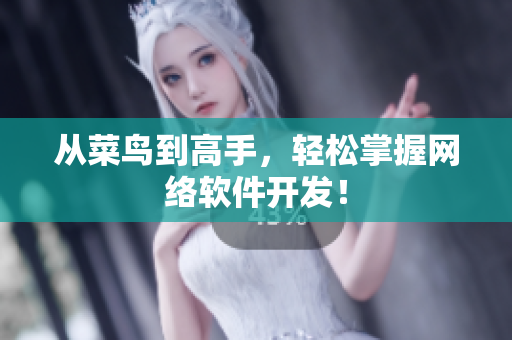 从菜鸟到高手，轻松掌握网络软件开发！