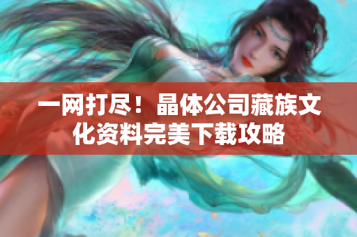 一网打尽！晶体公司藏族文化资料完美下载攻略